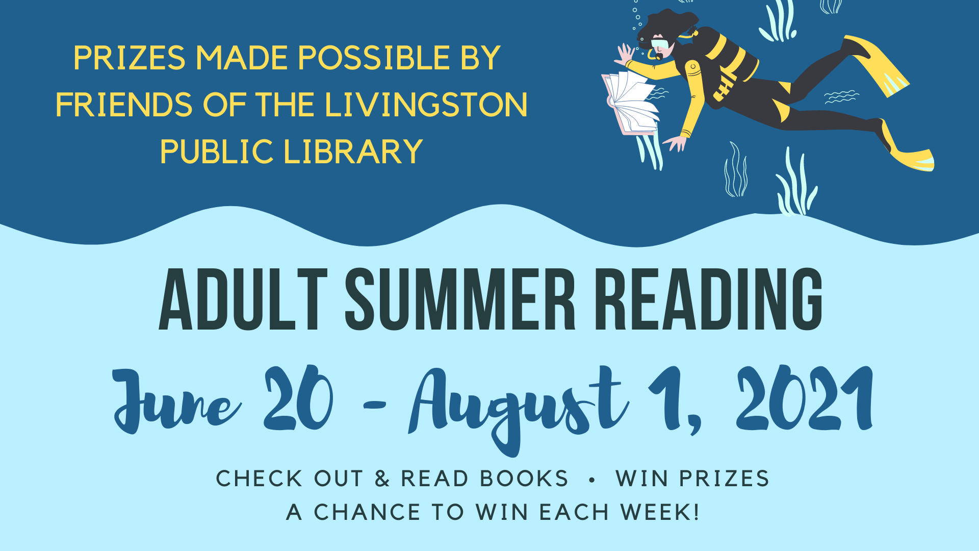 Adult Summer Reading Livingston Public Library 